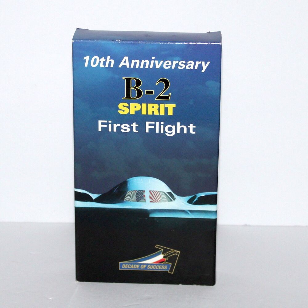 B-2 Spirit First Flight 10th Anniversary 1999 Northrop VHS VCR tape